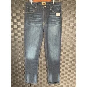 Foundry Jeans Mens 34x35 Blue Denim Irregular *see note